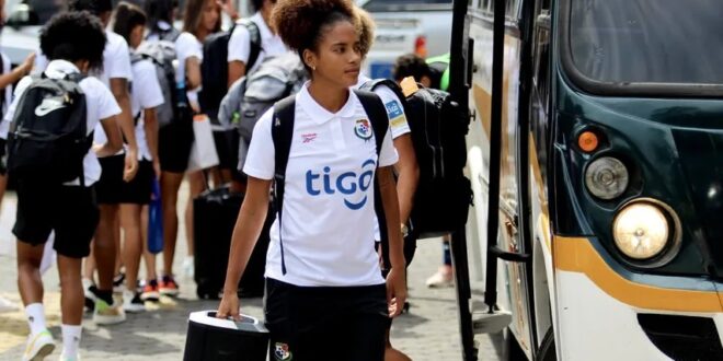 La selección de Panamá Femenina llega a Antigua para enfrentar a Guatemala en la Copa Oro W 2024