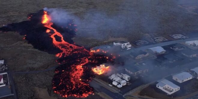 Erupción Volcánica en Islandia: Naturaleza en Acción