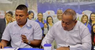 Raúl Pineda, firma patrocinio con La Liga por La Paz
