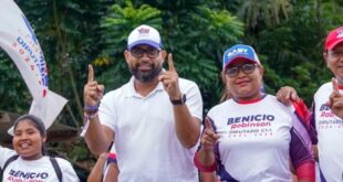 El equipo Robinson sigue caminado por el PRD en Bocas del Toro