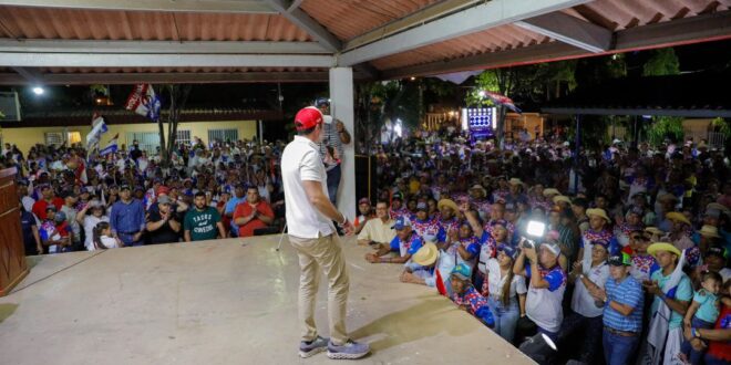 Impresionante: La maquinaria PRD demostró su fuerza y abarrotó las calles de Ocú