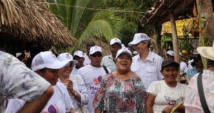 Maribel Gordon, Candidata Presidencial, en Feria de la Naranja en Coclé