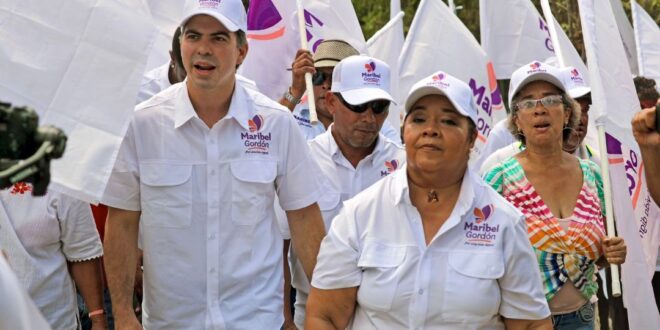 Maribel Gordon Recorre por Tercera Vez el Interior del País