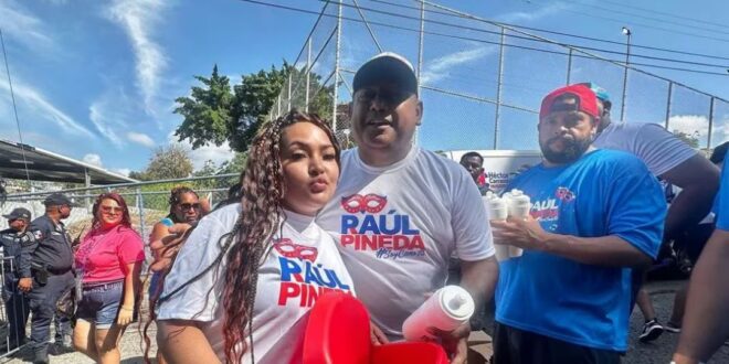 Raúl Pineda y la maquinaria PRD se tomó los Carnavales en San Miguelito