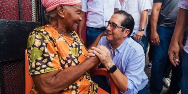 Te queremos Martín: le gritaban en San Miguel