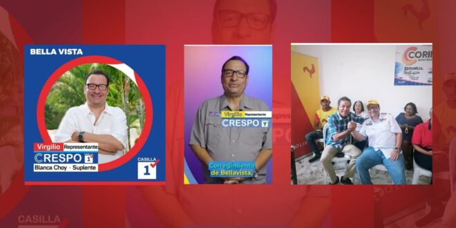 ¿A quien apoya Virgilio Crespo en la Presidencia o en la Diputación?