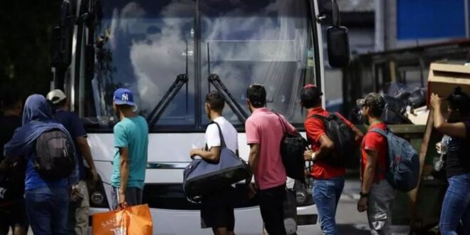 CRISIS: México regresara a los migrantes en Bus a Panamá