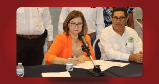 En gobierno de Martín se revisará TPC con EE.UU., afirma su compañera de fórmula, Rosario Turner