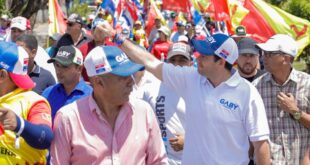 Gaby Carrizo recibe enorme respaldo en Chiriquí