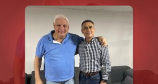 Pastor Edwin Álvarez visita a Ricardo Martinelli y oran por Panamá