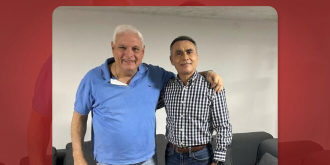 Pastor Edwin Álvarez visita a Ricardo Martinelli y oran por Panamá