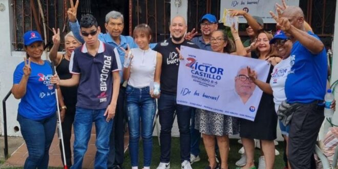 Sergio Gómez y su equipo respaldan a Víctor Castillo y a Edwin Aparicio