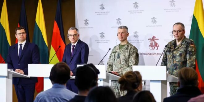 Alemania despliega una brigada permanente en Lituania: "Asumimos la responsabilidad y el liderazgo en la OTAN"