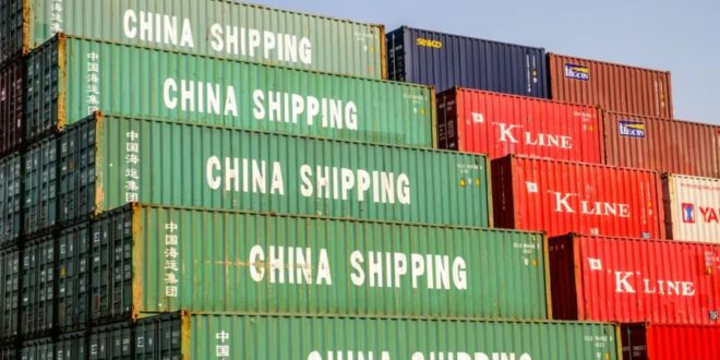 China registra una disminución del 7,5% en sus exportaciones en marzo
