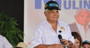 Colón volverá ser la tacita de oro; más empleos y seguridad en sus calles, aseguró Mulino