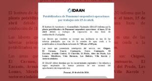 Interrupción del Servicio de Agua en Penonomé: Lo Que Necesitas Saber