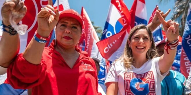 La Fuerza del PRD está en sus Mujeres Mirza de Robinson y Julieta de Carrizo, salen a buscar los votos