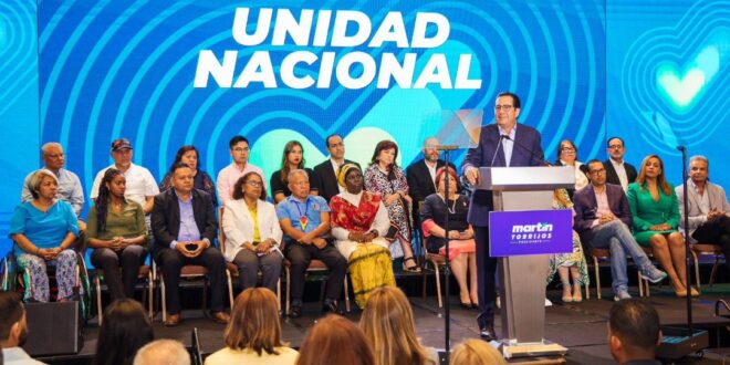 Martín se compromete a resolver los problemas del país en tres años y que el pueblo defina en consulta popular si ha cumplido
