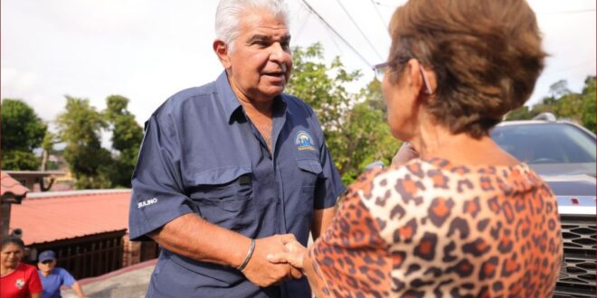 Mulino reitera en San Miguelito proyecto de Teleférico, más seguridad y más empleos