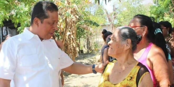 Rafael Pino Pinto, sigue recorriendo Panamá Este buscando los votos para Martin Torrijos