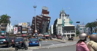Taiwán sacudida por potente sismo
