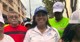 Calidonia dijo Presente en el Cierre PRD con Yatzumaly Worrel