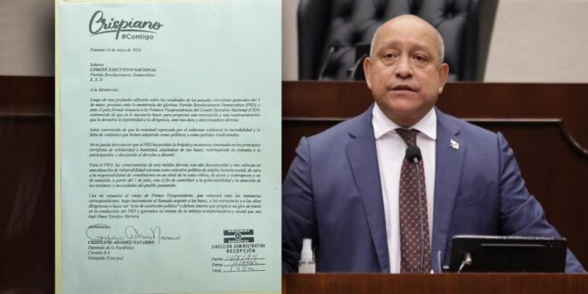Crispiano Adames Renuncia al CEN del PRD