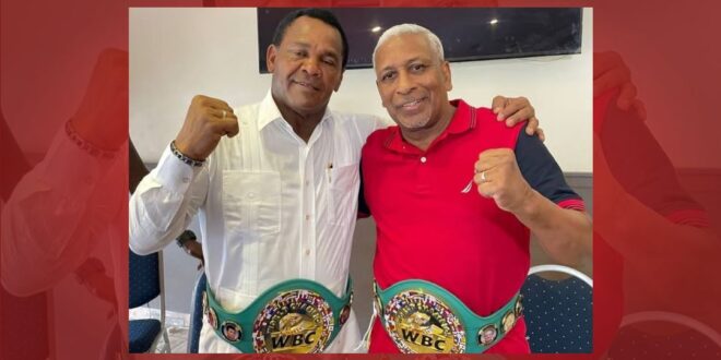Héctor Carrasquilla e Hilario Zapata al Salón de La Fama