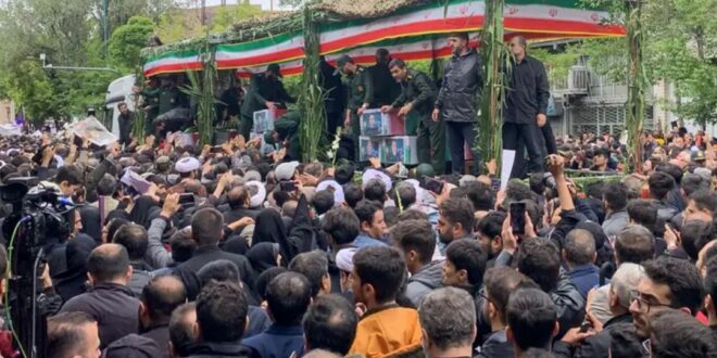 Irán despide a su líder Ebrahim Raisi: lágrimas, ceremonias y un futuro incierto