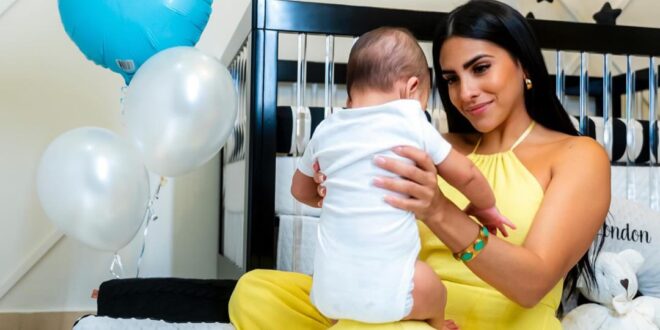 Jacky Guzmán, celebra los 5 meses de su Hijo de forma especial