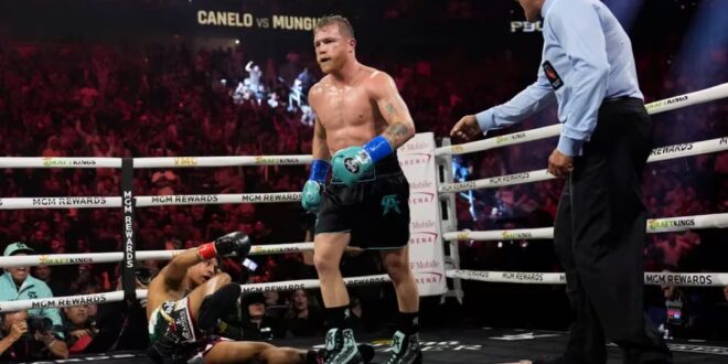 Saúl 'Canelo' Álvarez Defiende Sus Títulos en una Histórica Pelea contra Jaime Munguía