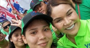 Yamilka Chirú y Panamá Norte dijeron presente en el Cierre del PRD