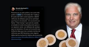 Absurdo retirar las monedas de a dólar en Circulación