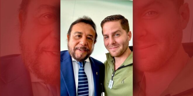 Alcalde electo Mayer Mizrachi y Vicepresidente de El Salvador se reúnen para fortalecer vínculos