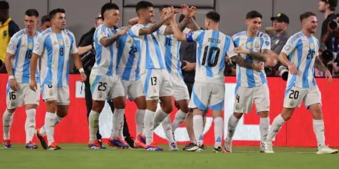 Argentina asegura su pase a cuartos de final en la Copa América 2024 con victoria sobre Chile
