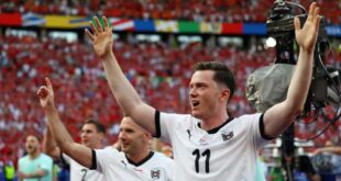 Austria da la sorpresa en la Eurocopa y se corona líder del Grupo D
