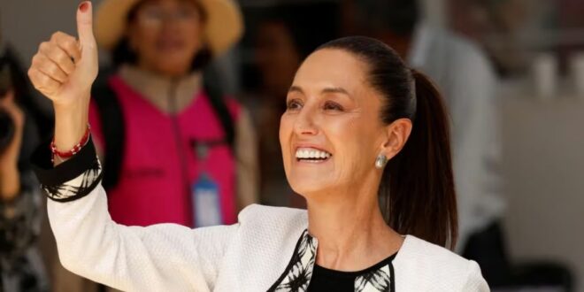 ¡Claudia Sheinbaum hace historia! La primera mujer presidenta de México