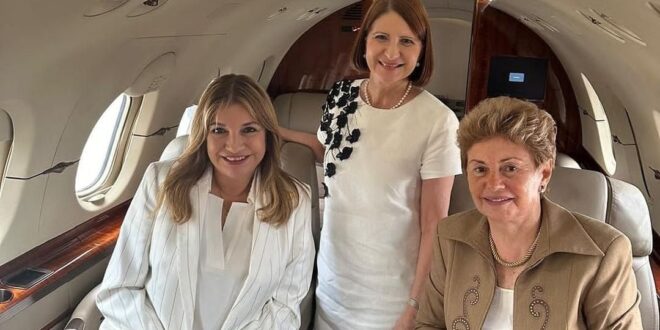 Cohen, Linares y Moscoso en Misión a Colombia encomendada por el Presidente Mulino
