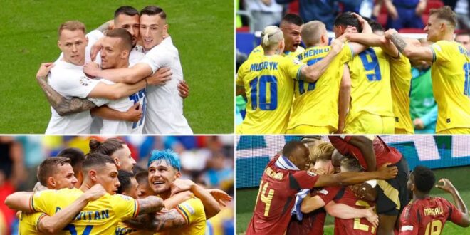 Emocionante desenlace en el Grupo E de la Eurocopa: Rumania, Bélgica y Eslovaquia avanzan