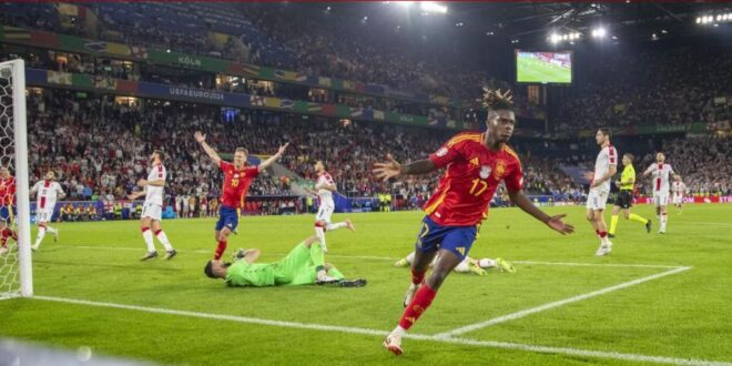 España aplasta a Georgia y se cita con Alemania en cuartos de la Eurocopa 2024