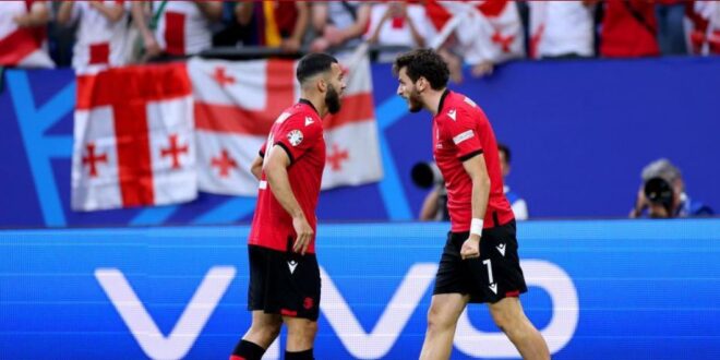 Georgia sorprende al mundo: Vence a Portugal y avanza a octavos de la Eurocopa