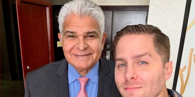 José Raúl Mulino Presidente Electo se reúne con Mayer Mizrachi