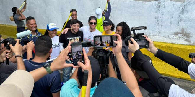Mayer Mizrachi, Alcalde Electo de la ciudad de Panamá participa en jornada de limpieza en el puente de la Roosevelt