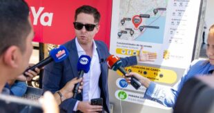 Mayer Mizrachi cumple su promesa de campaña e inaugura las paradas inteligentes en la capital