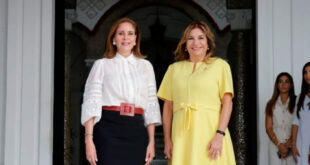 Primeras Damas se reúnen para la transición de despachos