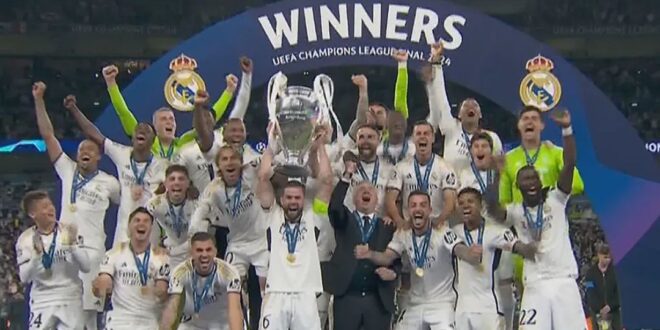 Real Madrid reafirma su reinado en Europa con la conquista de su 15ª Champions League
