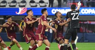 Venezuela sorprende y avanza a cuartos de final de la Copa América