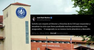 Crisis del Sistema Informático de la CSS: Presidente Mulino Exige Soluciones
