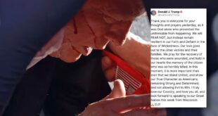 Donald Trump Promete Mantenerse Fuerte tras Intento de Asesinato: "Solo Dios Impidió lo Impensable"