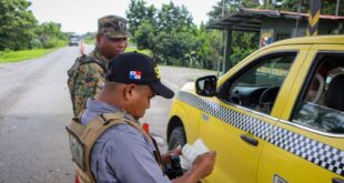 Estamentos de seguridad realizan operativo en Chiriquí y Bocas del Toro